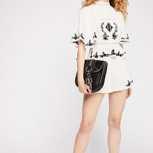 Last price🔥 Free people embroidered 2 piece set - Picture 2 of 7